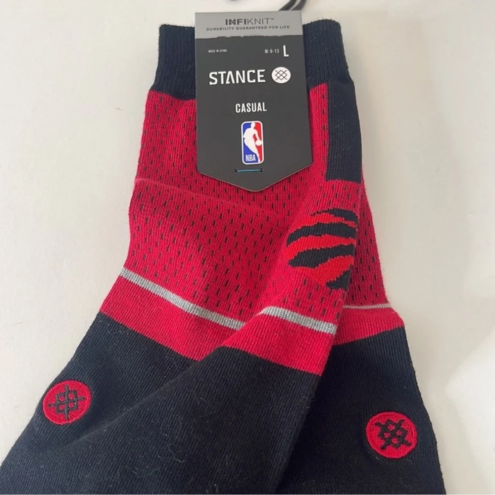 Stance NBA Toronto Raptors Basketball Socks Large